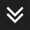 white-double-arrow